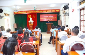 Khai giảng Lớp Trung cấp Lý luận Chính trị - Hành chính hệ không tập trung khóa 171 huyện Can Lộc