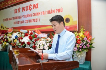 Toạ đàm kỷ niệm 76 năm Ngày thành lập Trường Chính trị Trần Phú (20/10/1945 - 20/10/2021)