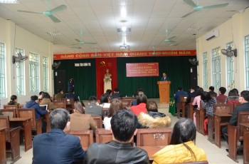 Khai giảng lớp Trung cấp lý luận chính trị hệ không tập trung khoá 181 huyện Hương Khê
