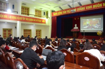 Hội nghị trực tuyến quán triệt, học tập, triển khai thực hiện chuyên đề “Học tập và làm theo Tư tưởng, đạo đức, phong cách Hồ Chí Minh” năm 2021