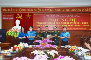 Hội nghị Cựu chiến binh Trường Chính trị Trần Phú lần thứ III, nhiệm kỳ 2022 - 2027