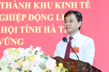 Hội thảo khoa học  “Xây dựng KKT Vũng Áng trở thành khu kinh tế đa chức năng, trung tâm công nghiệp động lực và logistics thúc đẩy kinh tế - xã hội tỉnh Hà Tĩnh phát triển nhanh và bền vững”.