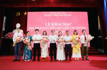 Trường Chính trị Trần Phú khai mạc hội thi giảng viên dạy giỏi cấp trường năm 2023