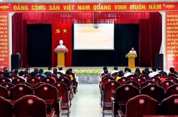 Khai giảng Lớp Trung cấp lý luận chính trị khóa 192 Thành phố Hà Tĩnh