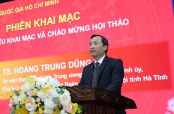 Hội thảo khoa học “Năng lực tổ chức thực hiện nhiệm vụ chính trị của đảng bộ cấp xã trên địa bàn tỉnh Hà Tĩnh”