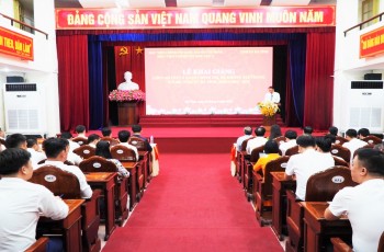 Khai giảng lớp Cao cấp lý luận chính trị hệ không tập trung  khóa học 2024 - 2026