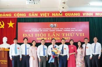 Đại hội chi bộ Phòng Tổ chức, hành...