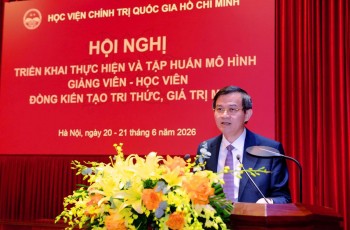 Hội nghị triển khai thực hiện và tập huấn mô hình giảng viên - học viên đồng kiến tạo tri thức, giá trị mới