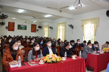 Khai giảng lớp Trung cấp lý luận chính trị hệ không tập trung khoá 180 huyện Nghi Xuân